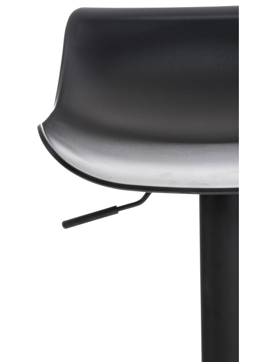 Conjunto de 4 bancos altos Aveiro, preto