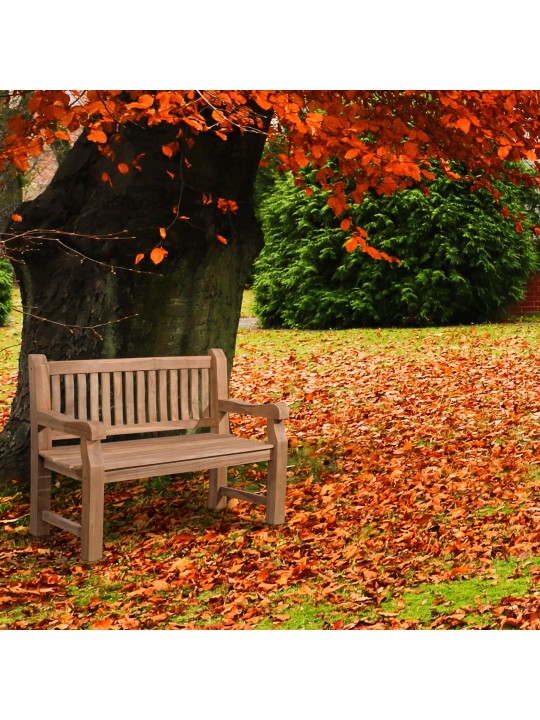 Banco de teca Jackson V2 120 cm, teca Banco de teca Jackson V2 120 cm, teca