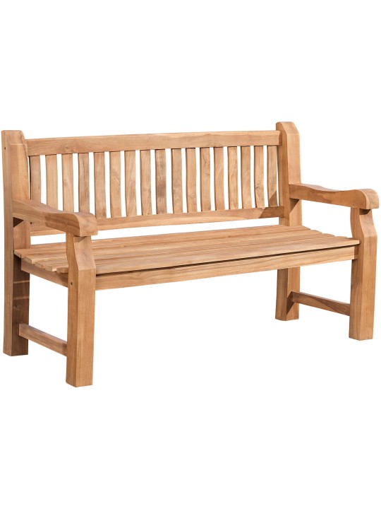 Banco de teca Jackson V2 150 cm, teca Banco de teca Jackson V2 150 cm, teca