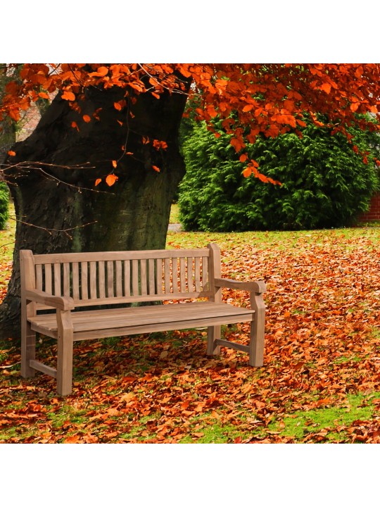 Banco de teca Jackson V2 180 cm, teca Banco de teca Jackson V2 180 cm, teca