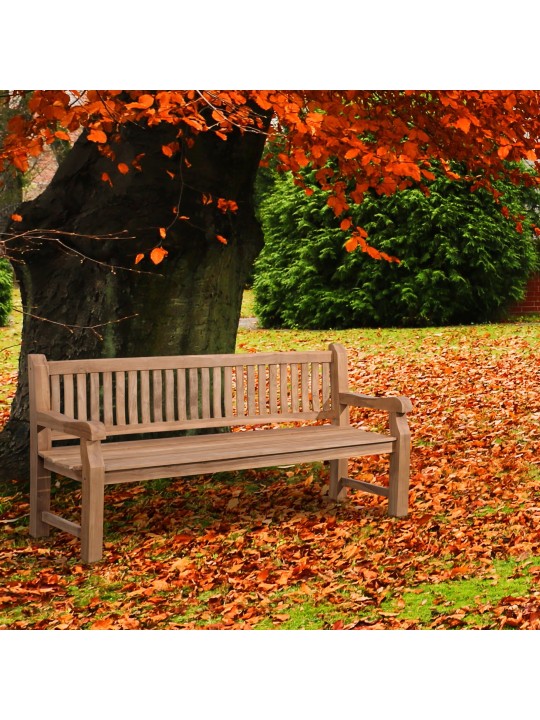 Banco de teca Jackson V2 200 cm, teca Banco de teca Jackson V2 200 cm, teca