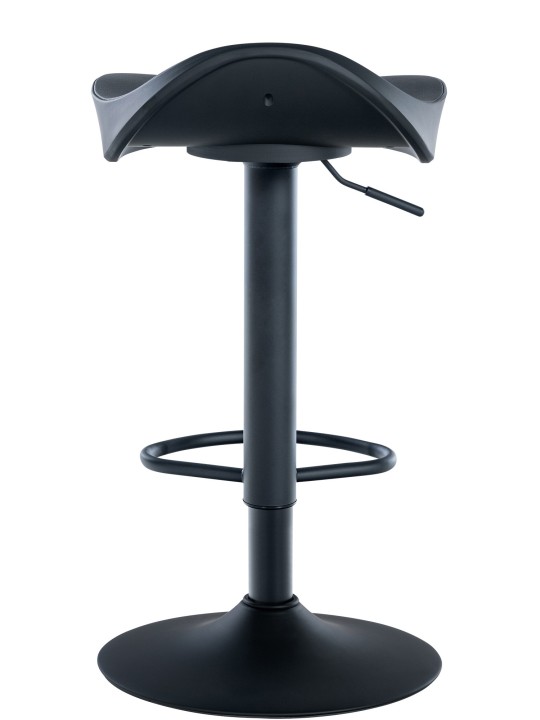 Conjunto de 2 bancos altos Alisson, preto Conjunto de 2 bancos altos Alisson, preto