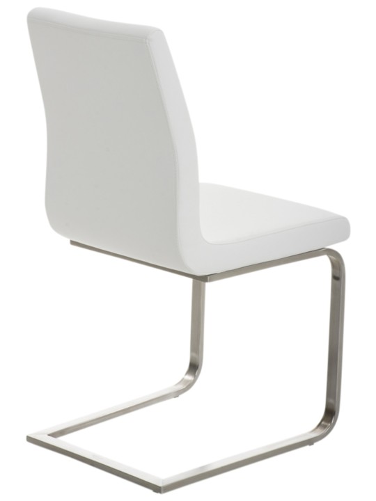 Conjunto de 2 cadeiras de jantar Belfort, branco