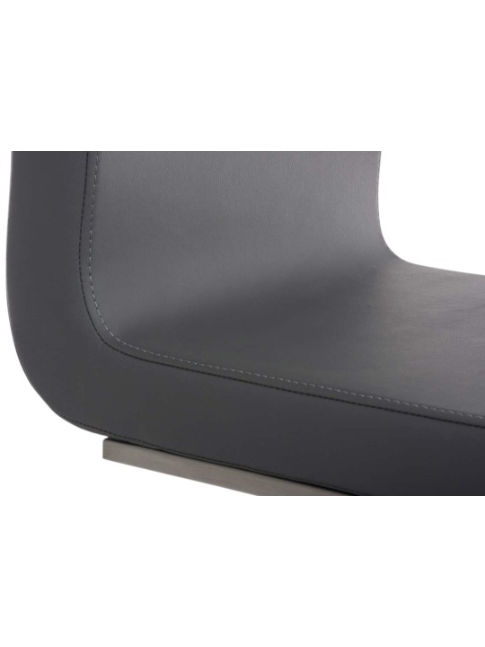 Conjunto de 2 cadeiras de jantar Belfort, cinza