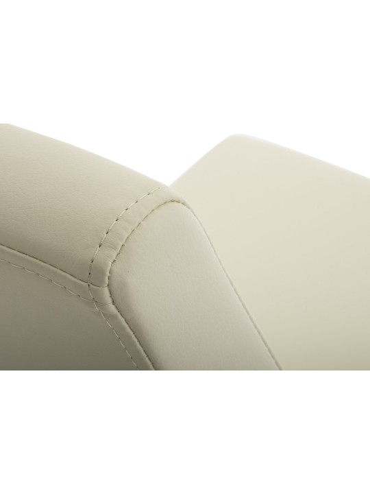 Conjunto de 2 cadeiras de jantar Belfort, creme