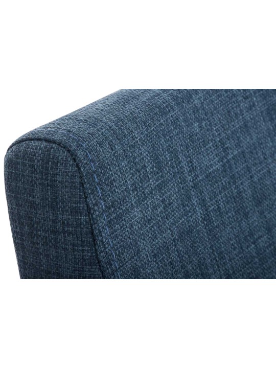 Conjunto de 2 cadeiras para sala de jantar tecido Belfort, azul