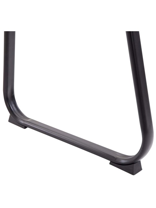 Conjunto de 2 cadeiras para visitantes em couro sintético Canada B, cinza