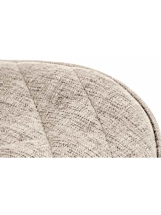 Conjunto de 2 bancos altos em tecido Minosa, taupe
