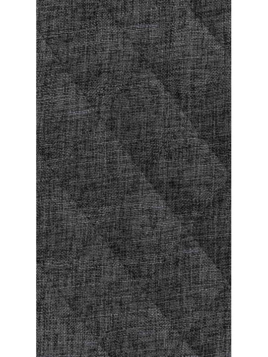 Conjunto de 2 bancos altos em tecido Minosa, preto Conjunto de 2 bancos altos em tecido Minosa, preto