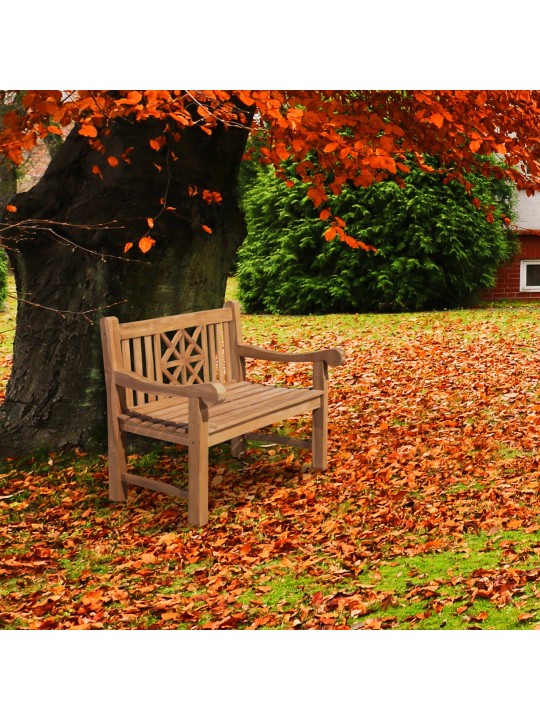Banco de teca Flórida 120 cm, teca Banco de teca Flórida 120 cm, teca