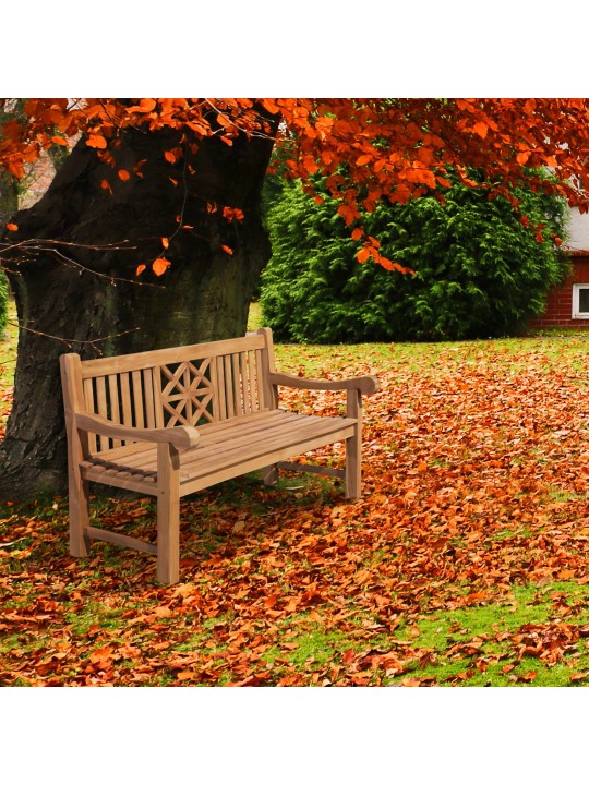 Banco de teca Flórida 180 cm, teca Banco de teca Flórida 180 cm, teca