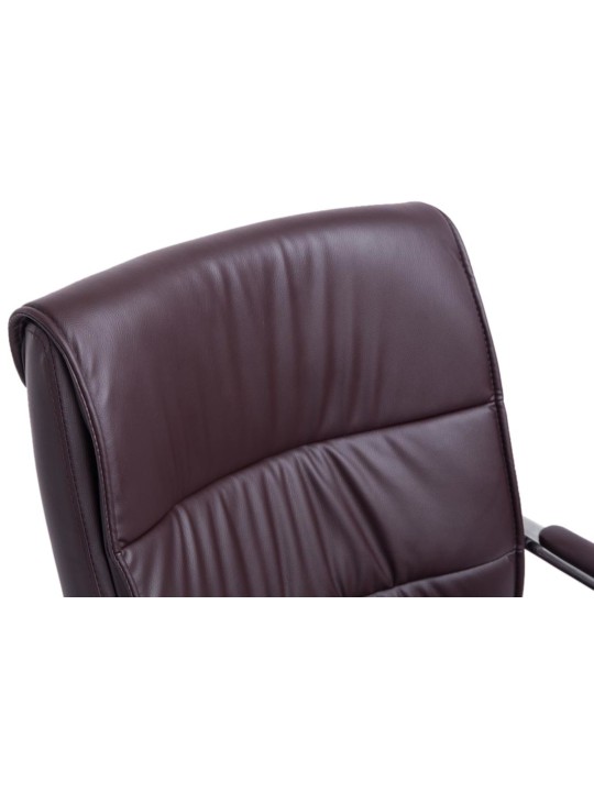 Conjunto de 2 cadeiras para visitantes Sievert, castanho