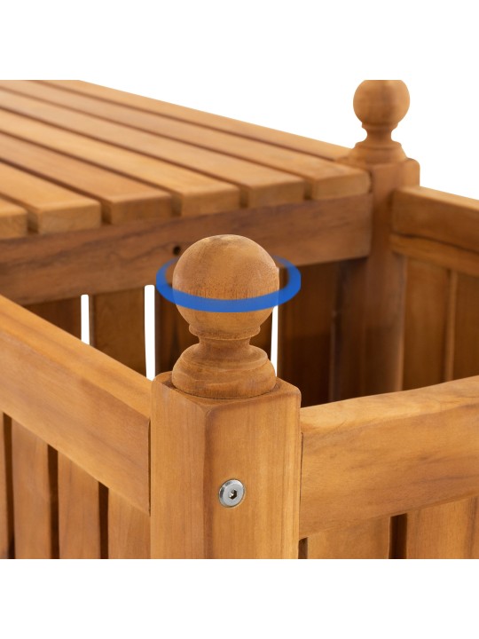 Banco de teca Boston, teca