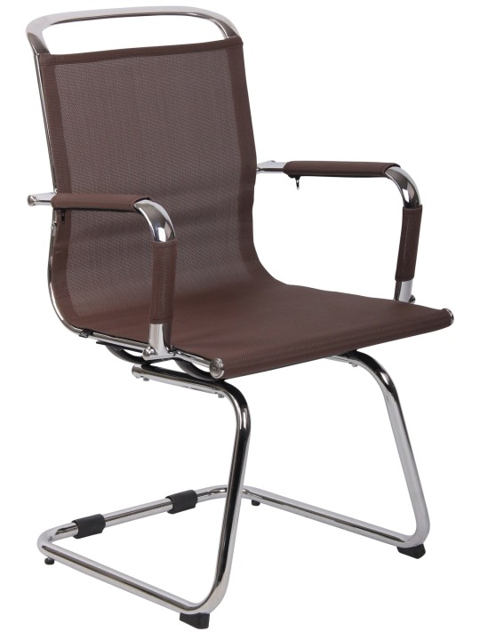 Cadeira para visitantes Barnet Mesh, castanho Cadeira para visitantes Barnet Mesh, castanho