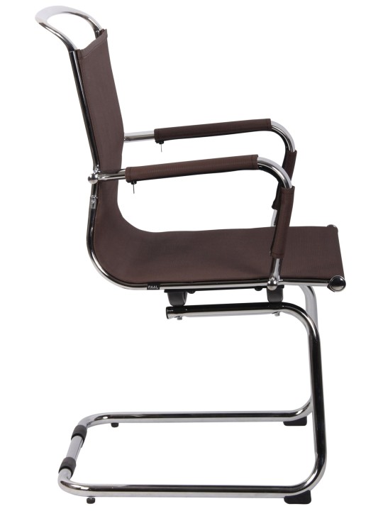 Cadeira para visitantes Barnet Mesh, castanho Cadeira para visitantes Barnet Mesh, castanho