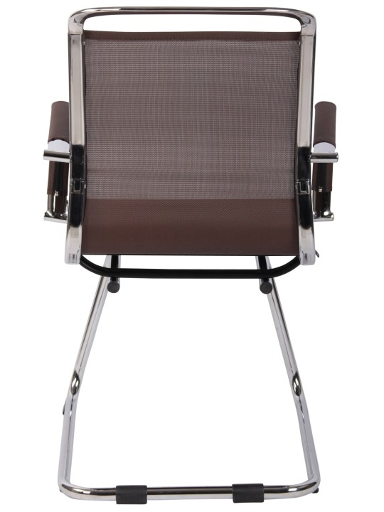 Cadeira para visitantes Barnet Mesh, castanho Cadeira para visitantes Barnet Mesh, castanho