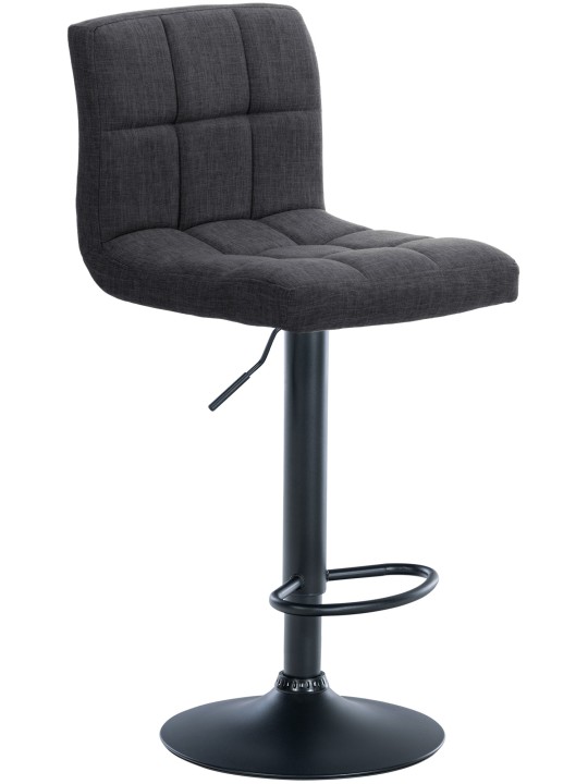 Banqueta alta tecido Calma, cinza escuro Banqueta alta tecido Calma, cinza escuro