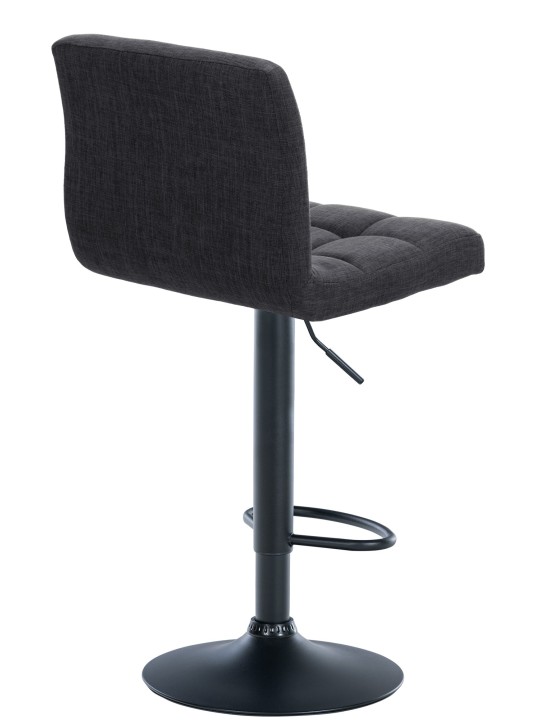 Banqueta alta tecido Calma, cinza escuro Banqueta alta tecido Calma, cinza escuro