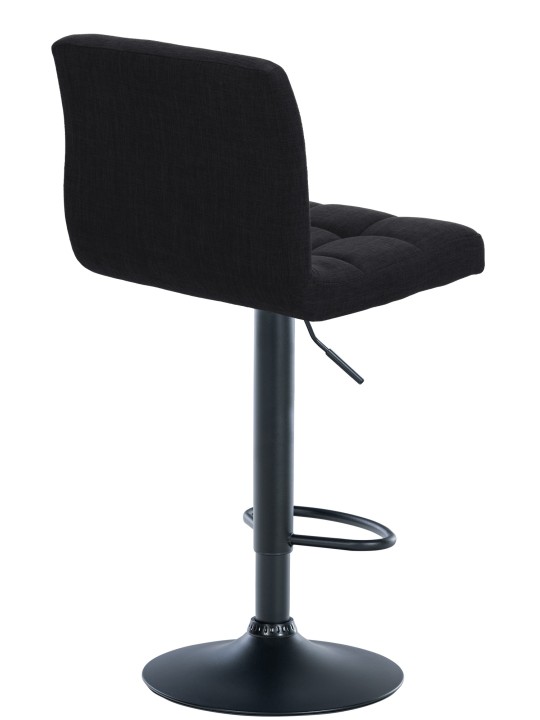 Banqueta alta tecido Calma, preto Banqueta alta tecido Calma, preto