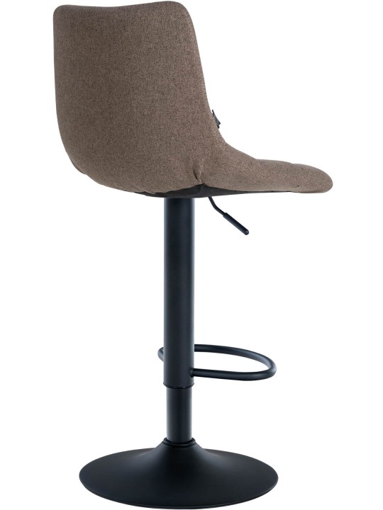 Banqueta alta tecido Jerry, taupe