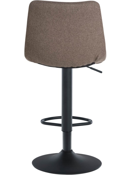 Banqueta alta tecido Jerry, taupe