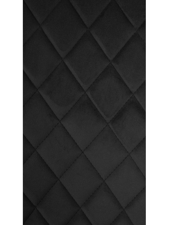 Cadeira Telde veludo, preto