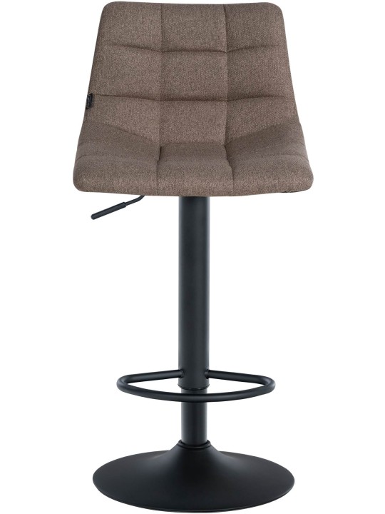 Banqueta alta tecido Jerry, taupe