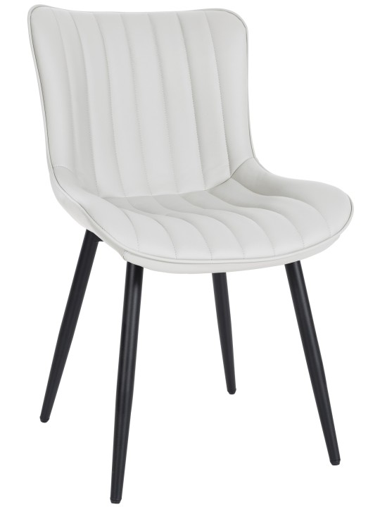 Cadeira Largo em pele sintética, branco