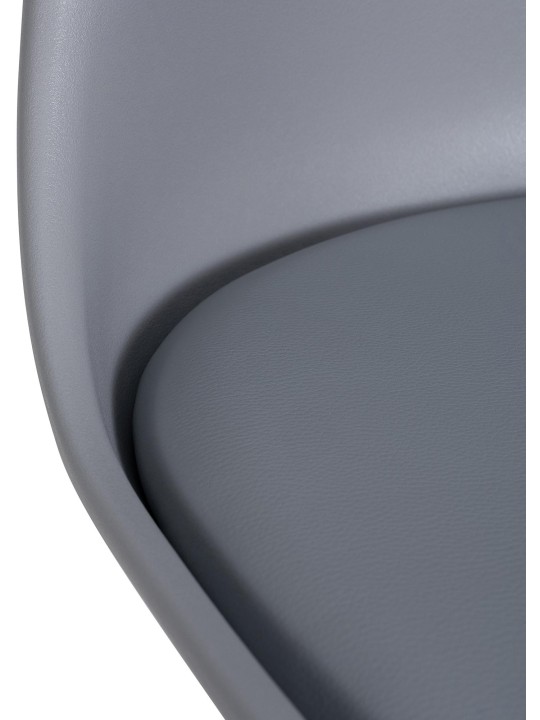 Conjunto de 6 cadeiras de jantar Ramsey, cinza