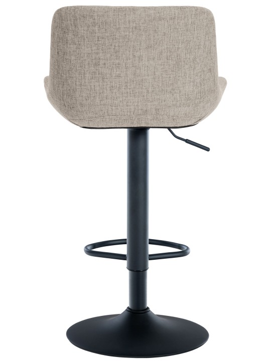 Conjunto de 2 bancos altos em tecido Tover, taupe