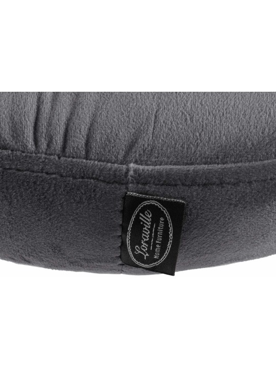 Banqueta alta Ponte veludo, cinza escuro