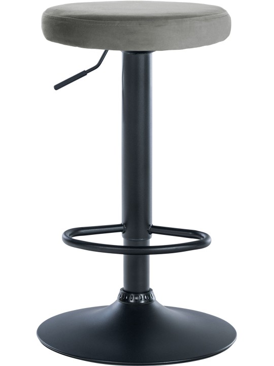 Banqueta alta Ponte veludo, cinza Banqueta alta Ponte veludo, cinza