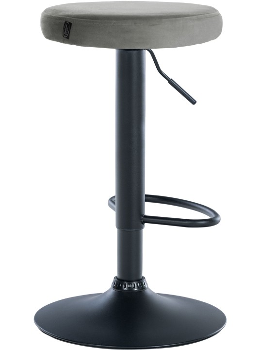 Banqueta alta Ponte veludo, cinza Banqueta alta Ponte veludo, cinza