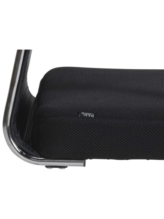 Conjunto de 2 cadeiras para visitantes Denny, cromado