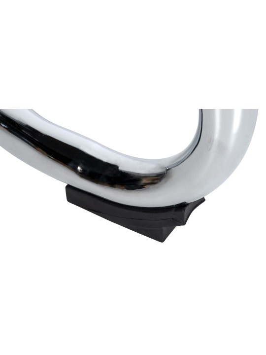 Conjunto de 2 cadeiras para visitantes Denny, cromado