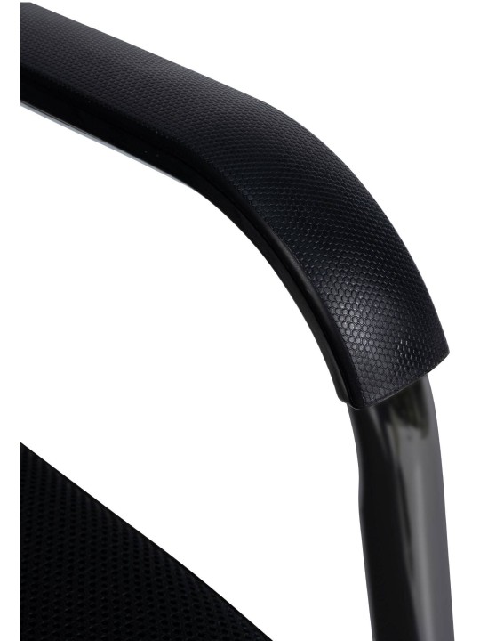 Conjunto de 2 cadeiras para visitantes Denny, preto