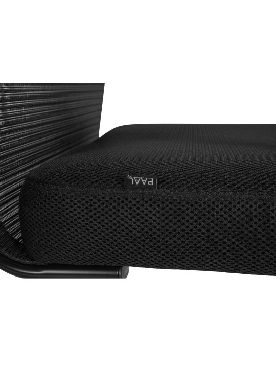 Conjunto de 2 cadeiras para visitantes Denny, preto