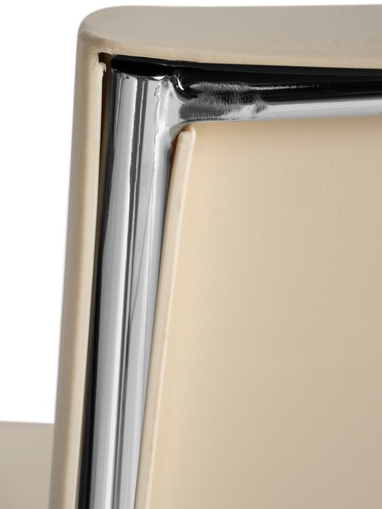 Banqueta alta Gênova, creme