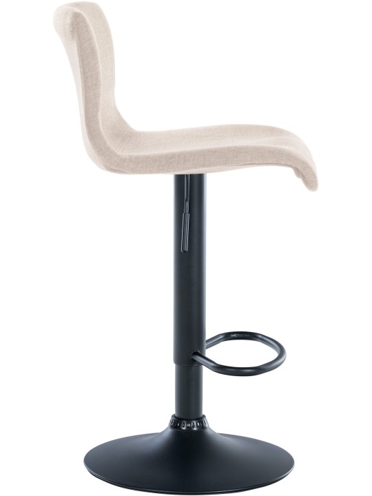 Banqueta alta tecido Branford, creme Banqueta alta tecido Branford, creme