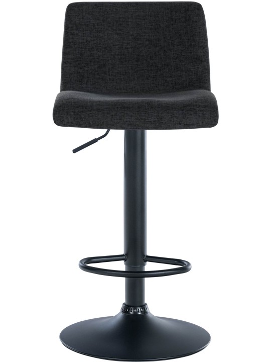 Banqueta alta tecido Branford, preto Banqueta alta tecido Branford, preto