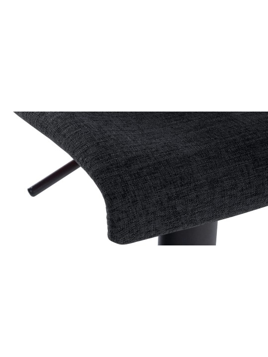 Banqueta alta tecido Branford, preto Banqueta alta tecido Branford, preto