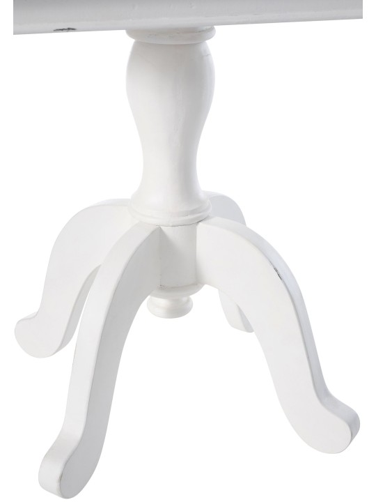 Mesa de bistrô Grasby, natural/branco