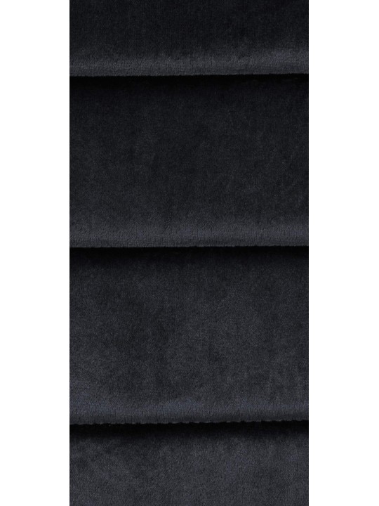 Conjunto de 6 cadeiras de jantar em veludo Mayfair, preto Conjunto de 6 cadeiras de jantar em veludo Mayfair, preto