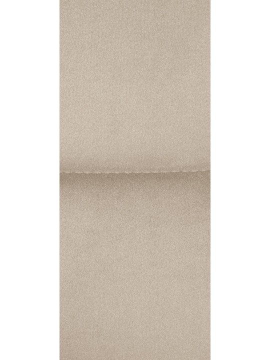 Banco de bar Los Angeles Velvet Chrome, creme