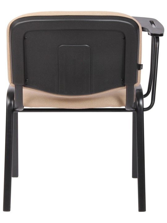 Cadeira Ken com mesa dobrável em tecido, creme Cadeira Ken com mesa dobrável em tecido, creme