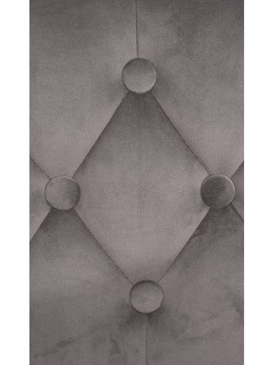 Banqueta alta veludo Dublin, cinza Banqueta alta veludo Dublin, cinza