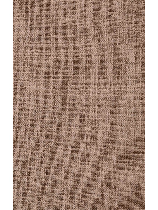 Conjunto de 2 cadeiras em tecido Kingston, nogueira/creme