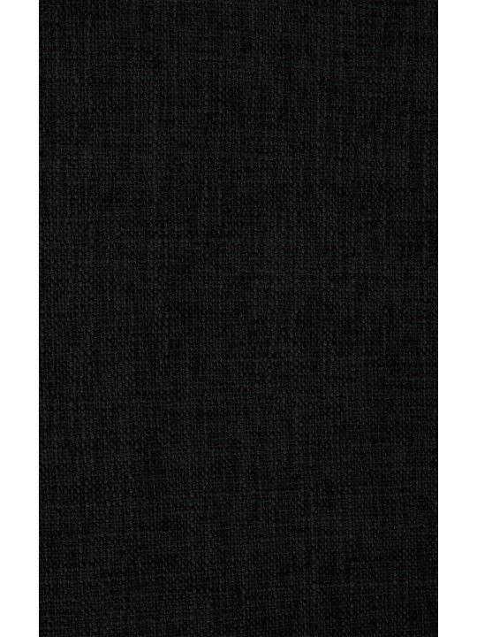 Conjunto de 2 cadeiras em tecido Kingston, nogueira/preto