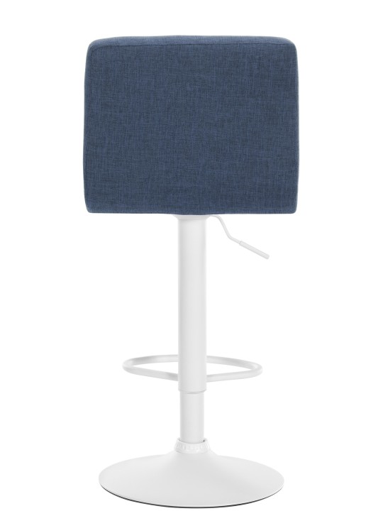Conjunto de 2 bancos altos tecido Calma, azul