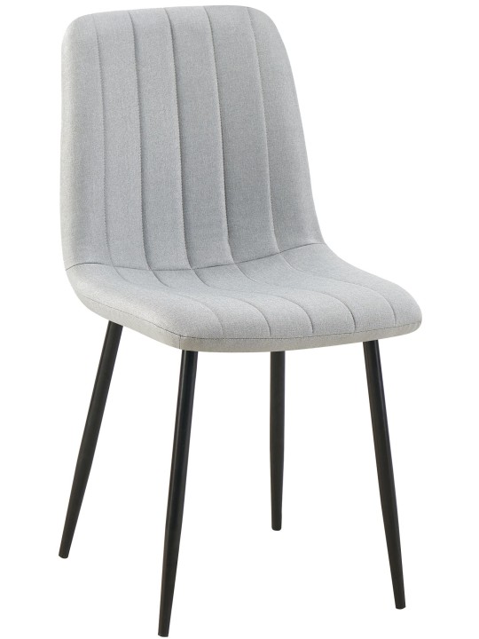 Cadeira tecido Dijon, cinza